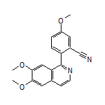 2-(6,7-Dimethoxyisoquinolin-1-yl)-5-methoxybenzonitrile
