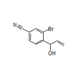 3-Bromo-4-(1-hydroxyallyl)benzonitrile