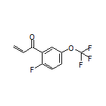 1-[2-Fluoro-5-(trifluoromethoxy)phenyl]prop-2-en-1-one