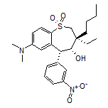 (3S,4R,5R)-3-Butyl-7-(dimethylamino)-3-ethyl-4-hydroxy-5-(3-nitrophenyl)-2,3,4,5-tetrahydrobenzo[b]thiepine 1,1-Dioxide