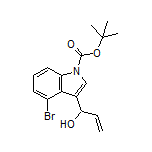 1-(1-Boc-4-bromo-3-indolyl)prop-2-en-1-ol