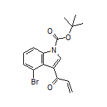 1-(1-Boc-4-bromo-3-indolyl)prop-2-en-1-one