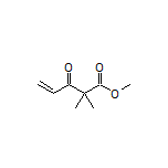 Methyl 2,2-Dimethyl-3-oxo-4-pentenoate
