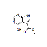 Methyl 4-Hydroxy-7H-pyrrolo[2,3-d]pyrimidine-5-carboxylate