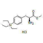 Methyl (S)-2-Amino-3-[4-(triethylsilyl)phenyl]propanoate Hydrochloride