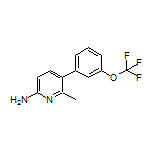 6-Methyl-5-[3-(trifluoromethoxy)phenyl]pyridin-2-amine