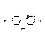 6-(4-Bromo-2-methoxyphenyl)pyridazin-3(2H)-one
