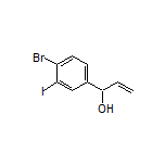 1-(4-Bromo-3-iodophenyl)prop-2-en-1-ol