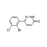 6-(2-Bromo-3-chlorophenyl)pyridazin-3(2H)-one
