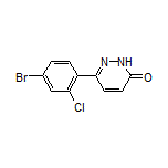 6-(4-Bromo-2-chlorophenyl)pyridazin-3(2H)-one