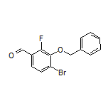 3-(Benzyloxy)-4-bromo-2-fluorobenzaldehyde