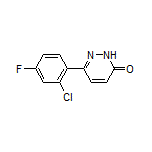 6-(2-Chloro-4-fluorophenyl)pyridazin-3(2H)-one