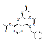 (2S,3R,4S,5R,6R)-6-(Acetoxymethyl)-4-(benzyloxy)tetrahydro-2H-pyran-2,3,5-triyl Triacetate