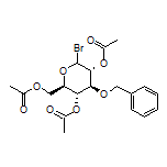 (2R,3R,4S,5R)-2-(Acetoxymethyl)-4-(benzyloxy)-6-bromotetrahydro-2H-pyran-3,5-diyl Diacetate