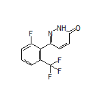 6-[2-Fluoro-6-(trifluoromethyl)phenyl]pyridazin-3(2H)-one