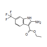 Ethyl 2-Amino-6-(trifluoromethyl)-1H-indole-3-carboxylate