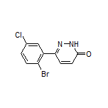 6-(2-Bromo-5-chlorophenyl)pyridazin-3(2H)-one