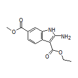 3-Ethyl 6-Methyl 2-Amino-1H-indole-3,6-dicarboxylate