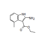 Ethyl 2-Amino-4-methyl-1H-indole-3-carboxylate