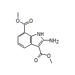 Dimethyl 2-Amino-1H-indole-3,7-dicarboxylate
