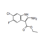Ethyl 2-Amino-6-chloro-5-fluoro-1H-indole-3-carboxylate