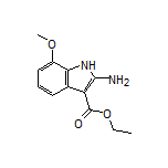 Ethyl 2-Amino-7-methoxy-1H-indole-3-carboxylate