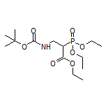 Ethyl 3-(Boc-amino)-2-(diethoxyphosphoryl)propanoate