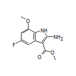 Methyl 2-Amino-5-fluoro-7-methoxy-1H-indole-3-carboxylate