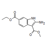 6-Ethyl 3-Methyl 2-Amino-1H-indole-3,6-dicarboxylate