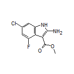 Methyl 2-Amino-6-chloro-4-fluoro-1H-indole-3-carboxylate