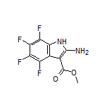 Methyl 2-Amino-4,5,6,7-tetrafluoro-1H-indole-3-carboxylate