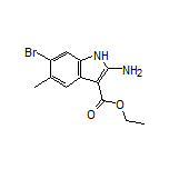 Ethyl 2-Amino-6-bromo-5-methyl-1H-indole-3-carboxylate