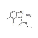 Ethyl 2-Amino-4-fluoro-5-methyl-1H-indole-3-carboxylate