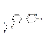 6-[3-(Difluoromethoxy)phenyl]pyridazin-3(2H)-one