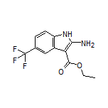 Ethyl 2-Amino-5-(trifluoromethyl)-1H-indole-3-carboxylate