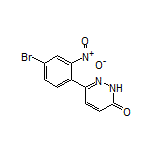 6-(4-Bromo-2-nitrophenyl)pyridazin-3(2H)-one
