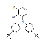 3,6-Di-tert-butyl-9-(2-chloro-3-fluorophenyl)-9H-carbazole