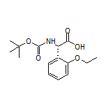 (S)-2-(Boc-amino)-2-(2-ethoxyphenyl)acetic Acid
