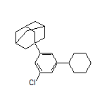 1-(3-Chloro-5-cyclohexylphenyl)adamantane