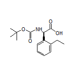 (R)-2-(Boc-amino)-2-(2-ethylphenyl)acetic Acid