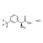 (S)-2-Amino-2-[3-(trifluoromethyl)phenyl]acetic Acid Hydrochloride