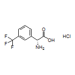 (R)-2-Amino-2-[3-(trifluoromethyl)phenyl]acetic Acid Hydrochloride