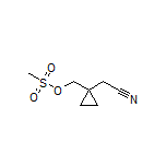 [1-(Cyanomethyl)cyclopropyl]methyl Methanesulfonate