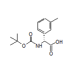 (R)-2-(Boc-amino)-2-(m-tolyl)acetic Acid