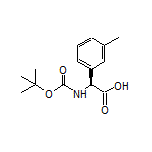 (S)-2-(Boc-amino)-2-(m-tolyl)acetic Acid
