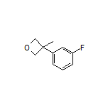3-(3-Fluorophenyl)-3-methyloxetane