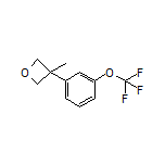 3-Methyl-3-[3-(trifluoromethoxy)phenyl]oxetane
