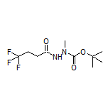 N’-Boc-4,4,4-trifluoro-N’-methylbutanehydrazide