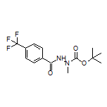N’-Boc-N’-methyl-4-(trifluoromethyl)benzohydrazide