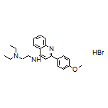 N1,N1-Diethyl-N2-[2-(4-methoxyphenyl)quinolin-4-yl]ethane-1,2-diamine Hydrobromide